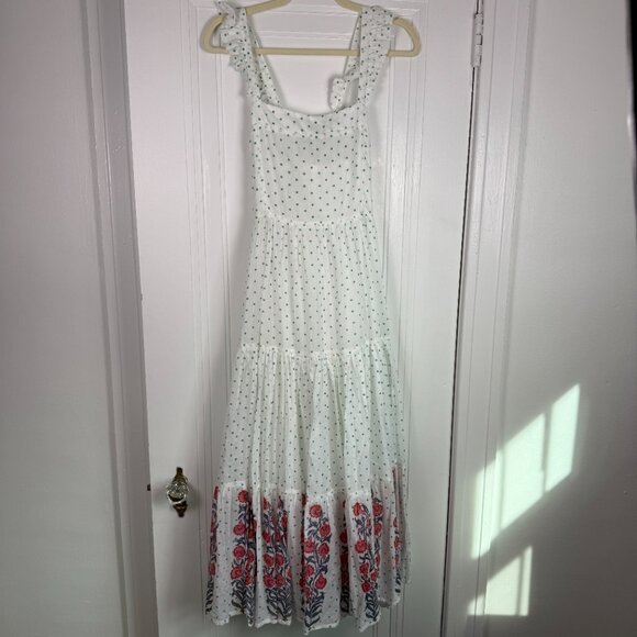 OLIPHANTDESIGN Ruffle Cross Back Midi - Picture 1 of 12